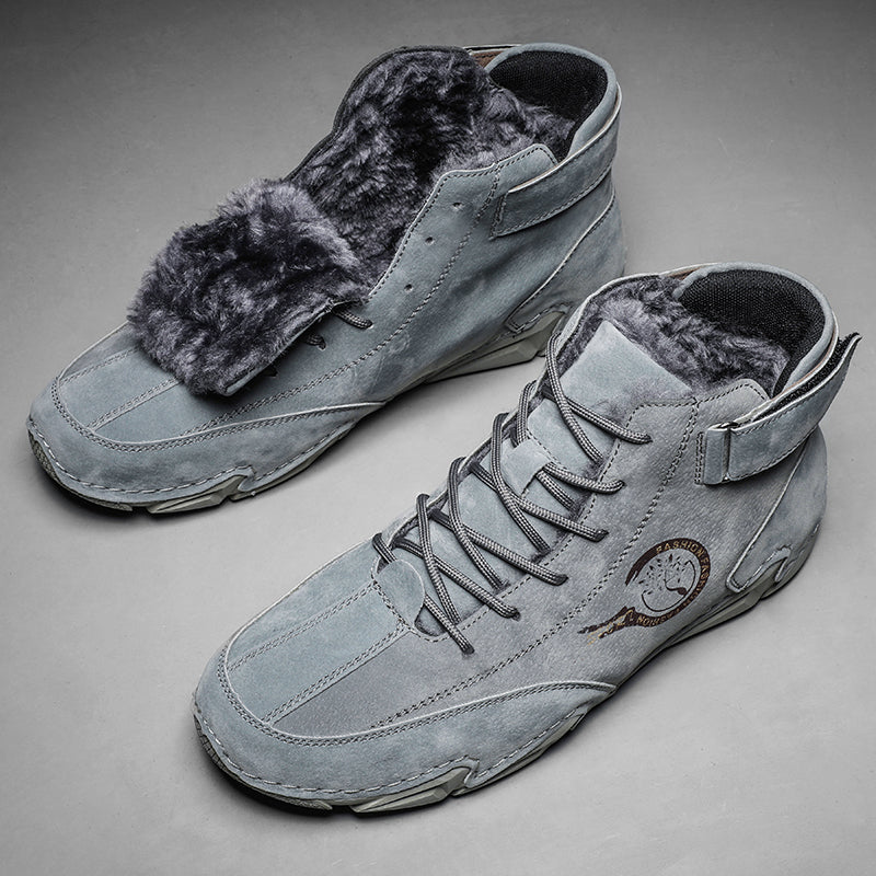 Vaindora Ortho-Schuhe – Sehr bequeme und rutschfeste Barfußschuhe aus echtem Leder (Unisex)