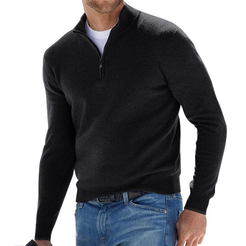 Dennis Hochwertiger Pullover mit Reißverschluss
